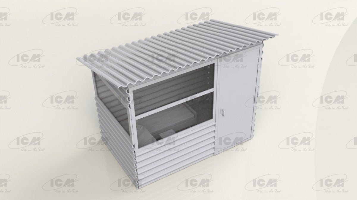 ICM 35901 Chernobyl #1 Radiation monitoring station (ZiL-131KShM truck &amp;amp; 5 figures &amp;amp; diorama base with background) 1/35 – image 4