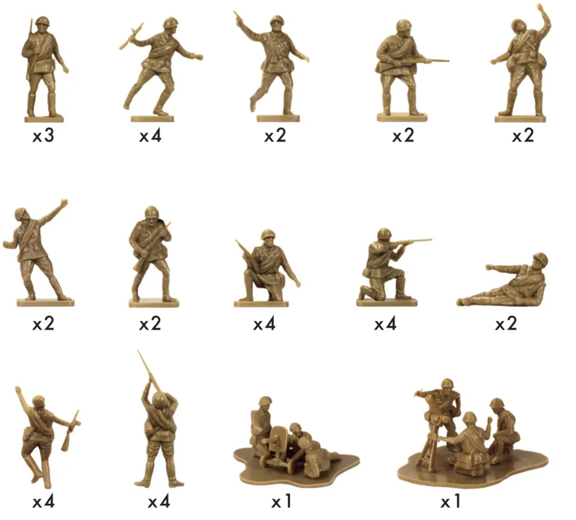 Airfix 00717V Russian Infantry 1/76 – Bild 2