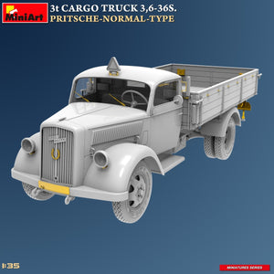 MiniArt 38079 3t CARGO TRUCK 3,6-36S. PRITSCHE-NORMAL-TYPE 1/35 – Bild 2