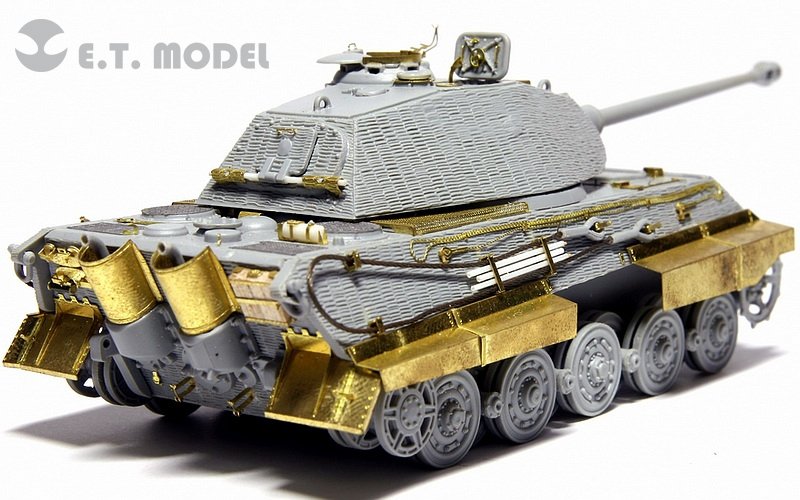 Maquette ET E72-020 KING TIGER allemand de la Seconde Guerre mondiale (tourelle Porsche) pour DRAGON 7254 au 1/72 – image 4