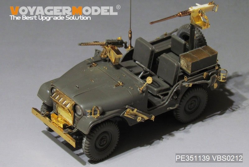 Voyager Model PE351139 IDF 1/4 TON 4X4 M38A1/CJ-6 SIYUR upgrade set（For AF35S94 AF35S99） 1/35 – imagen 3
