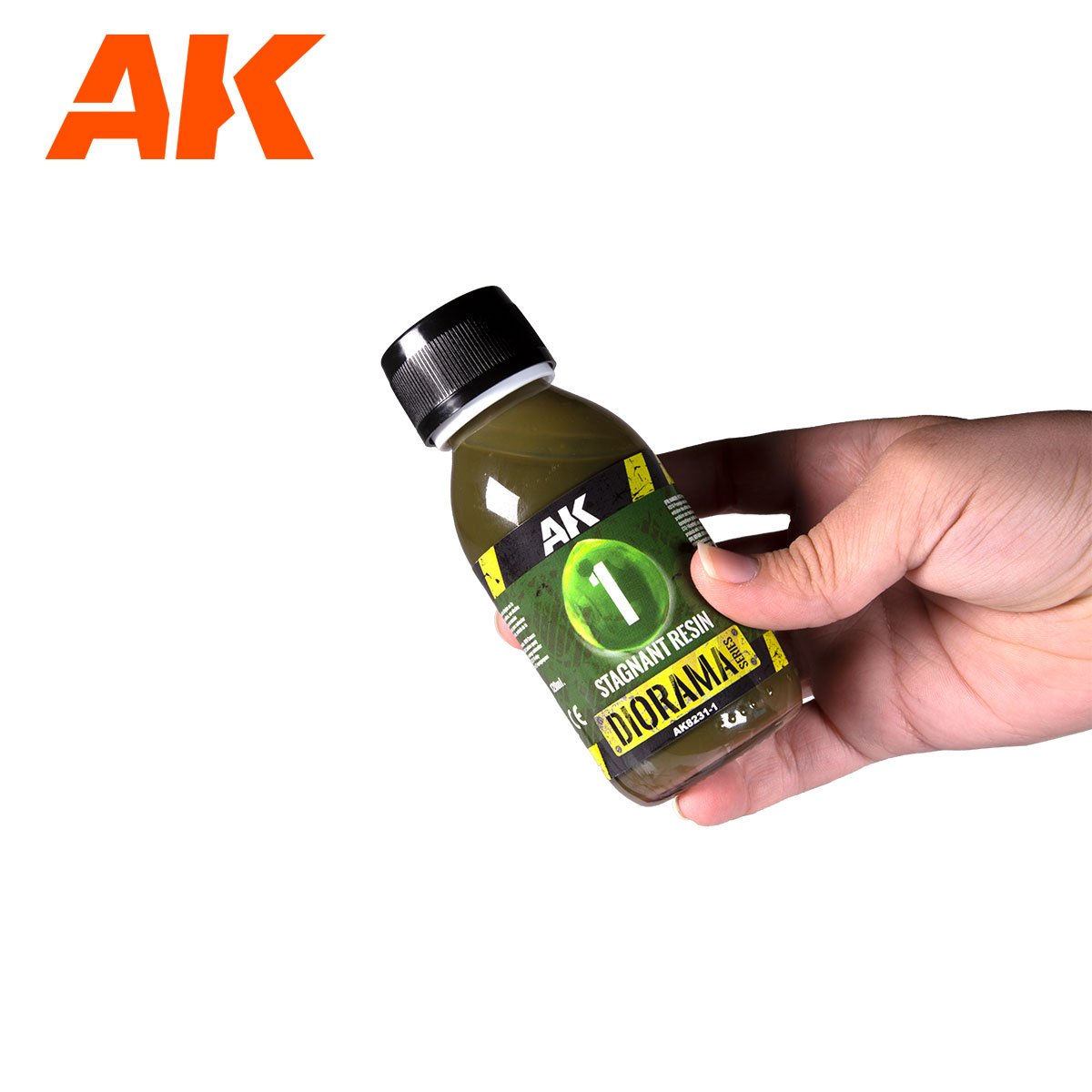 AK Interactive AK8231 RESIN STANDING WATER – 2 COMPONENTS EPOXY RESIN 180ML – image 2