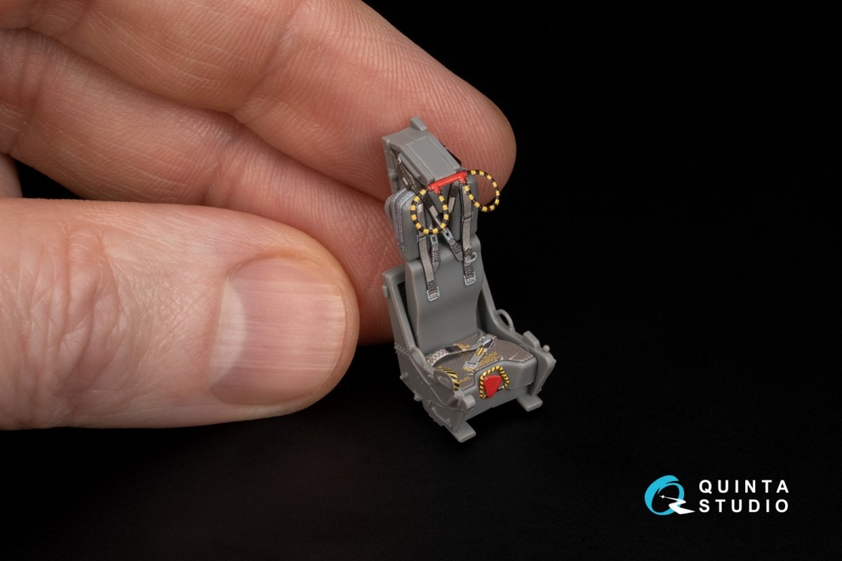 Quinta Studio QD+48342 F-4G late 3D-Printed &amp;amp; coloured Interior on decal paper (Meng) (with 3D-printed resin parts) 1/48 – imagen 16