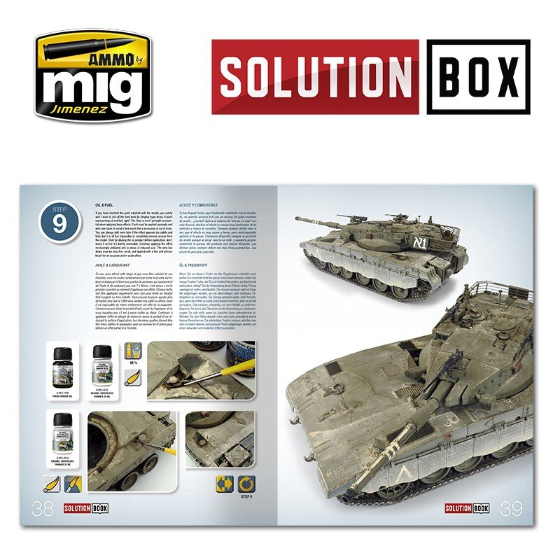 Ammo of Mig 6501 SOLUTION BOOK HOW TO PAINT IDF VEHICLES (Multilingual) – imagen 5