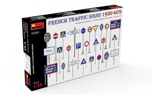 Miniart 35645 FRENCH TRAFFIC SIGNS 1930-40’s 1/35 – zdjęcie 2