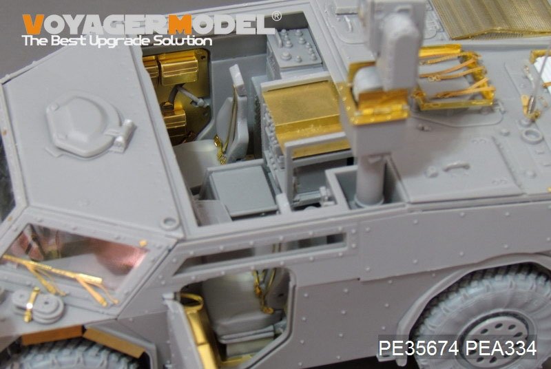 Voyager Model PE35674 Morden German Fennek LGS-Dutch Version (For TRUMPETER 05533) 1/35 – zdjęcie 3