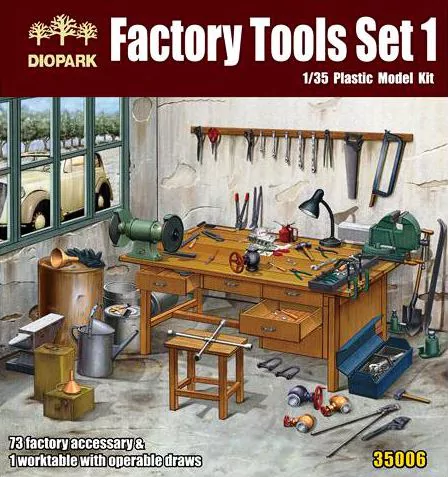 Diopark 35006 Factory Tools Set 1 1/35