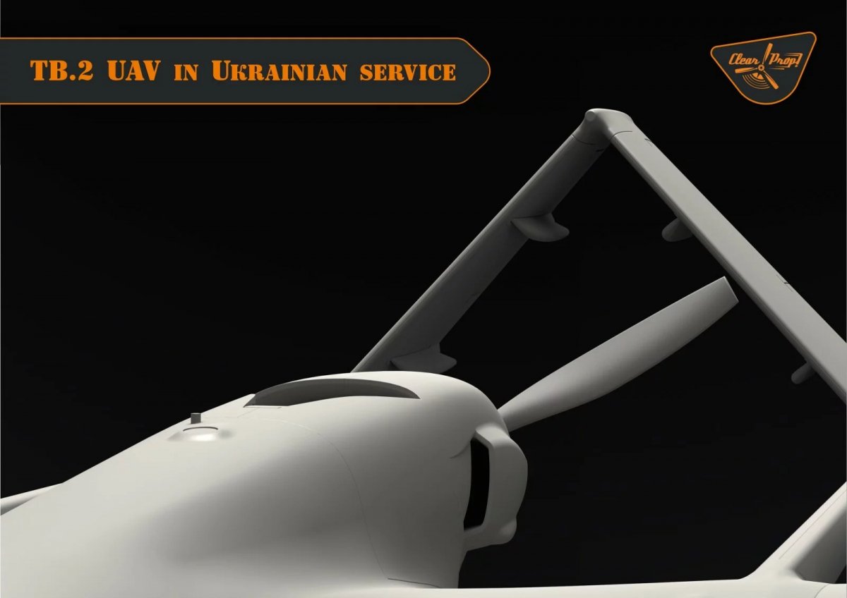 Clear Prop! CP4812 TB.2 UAV in Polish Service STARTER KIT 1/48 – immagine 18
