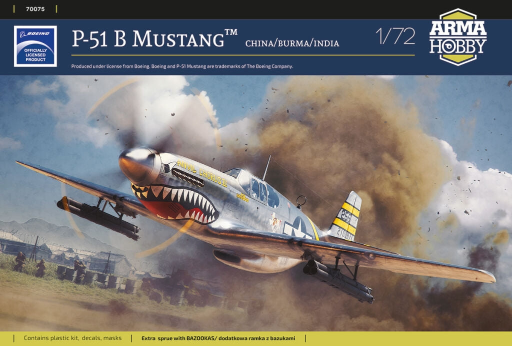 Arma Hobby 70075 P-51B Mustang China, Burma, India 1/72 – imagen 2