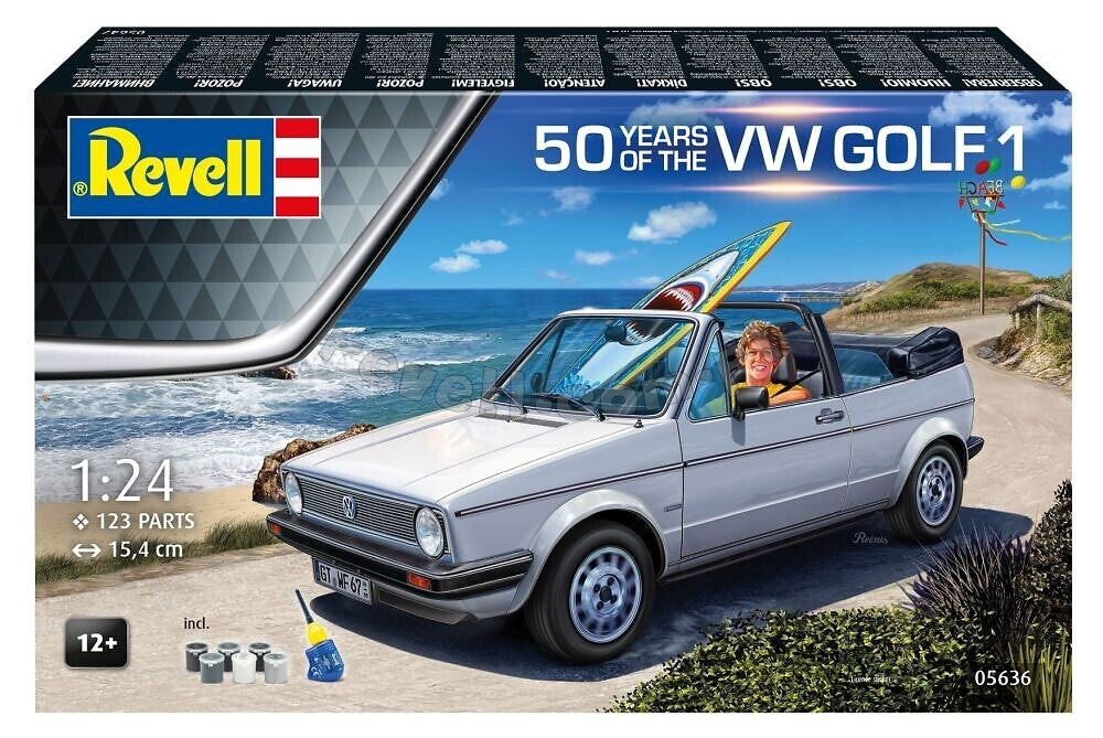Revell 05636 Gift Set - 50 Years of VW Golf 1 1/24 – Bild 2