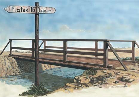 Pont en bois Mirage Hobby 35220 (1/35)