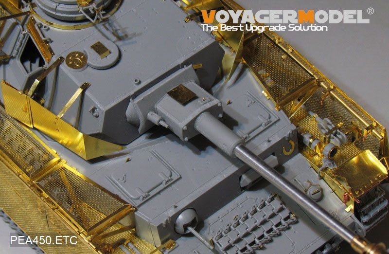 Voyager Model PEA450 WWII German Pz.Kpfw.IV Ausf.J &amp;quot;Thoma shields&amp;quot; wire mesh schürzen (Last Production) (FOR Boder 35008) 1/35 – imagen 13