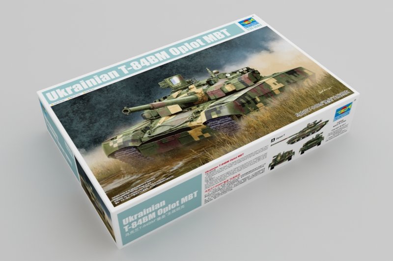 Trumpeter 09512 Char de combat principal ukrainien T-84BM Oplot (1/35) – image 2