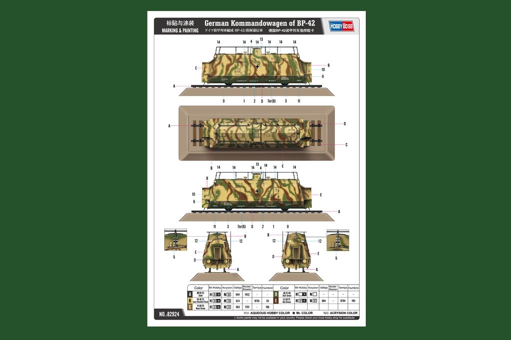 Hobby Boss 82924 Kommandowagen allemand de BP-42 1/72 – image 5