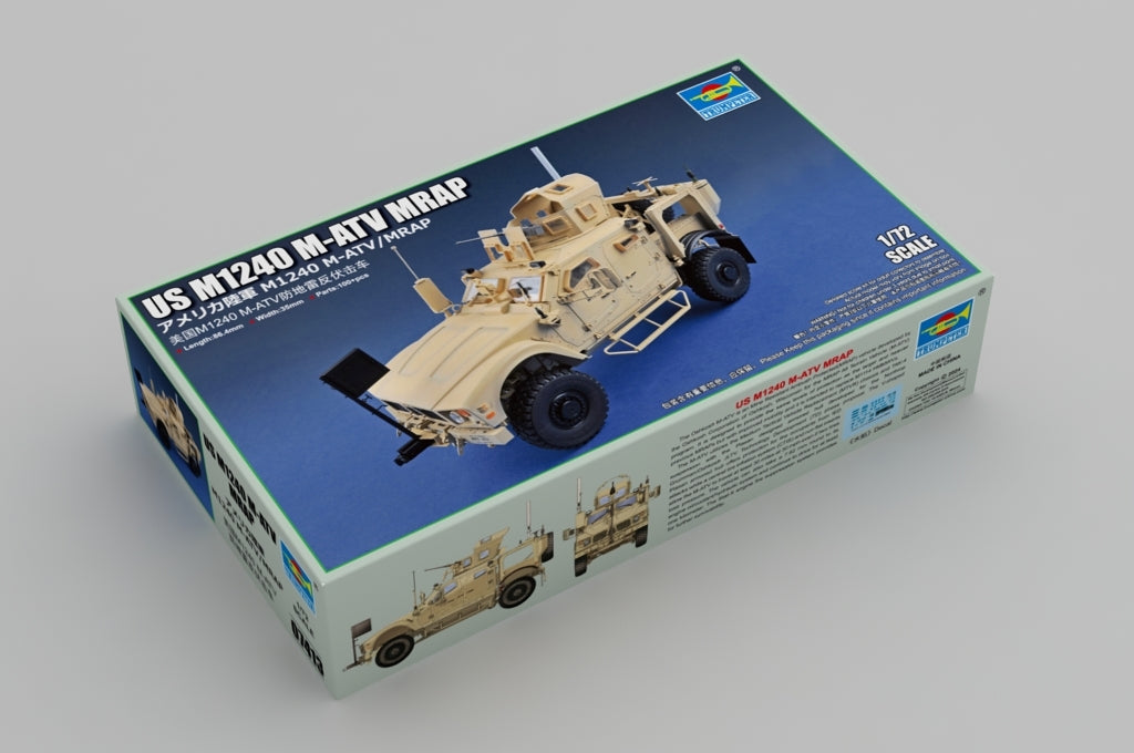 Trumpeter 07413 US M1240 M-ATV MRAP 1/72 – image 2