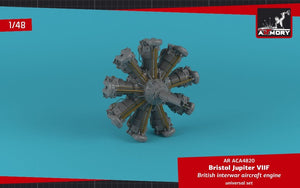 Armory Models ACA4820 Moteur d&amp;#39;avion Bristol Jupiter VII 1/48