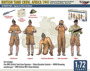 Mirage Hobby 720007 British Tank Crew, Africa 1941 1/72 – Bild 2