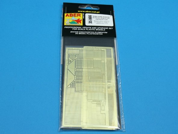 Aber 35A066 Side mesh covers for Pz.IV, Jagdpanzer IV (A), Stug.IV- late (1/35) – image 2