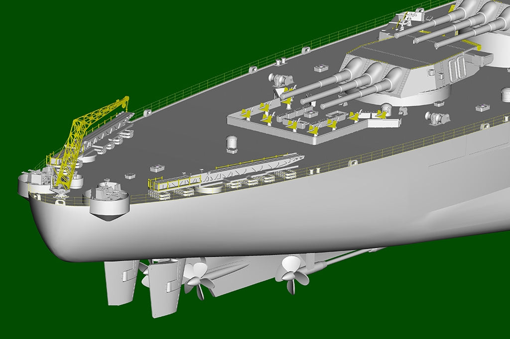 Trumpeter 05373 USS Ohio BB-68 1/350 – imagen 7