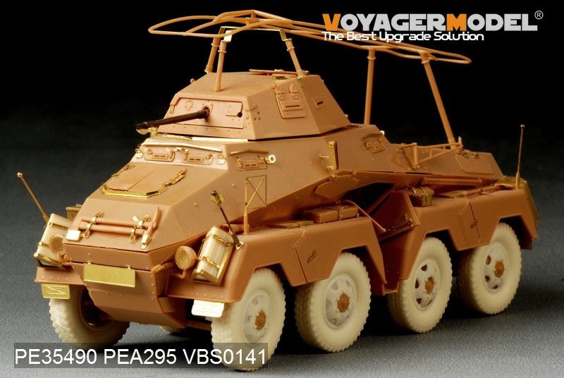 Voyager Model PE35490 WWII German Sd.Kfz.232 8 ROD early version for AFV 35232 1/35 – imagen 5