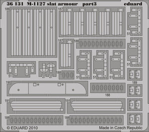 Eduard 36131 M-1127 slat armour 1/35 Trumpeter – imagen 3