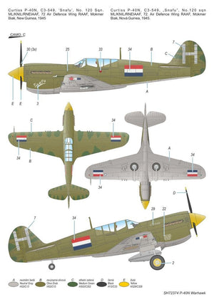 Special Hobby 72374 P-40N Warhawk 1/72 – imagen 12