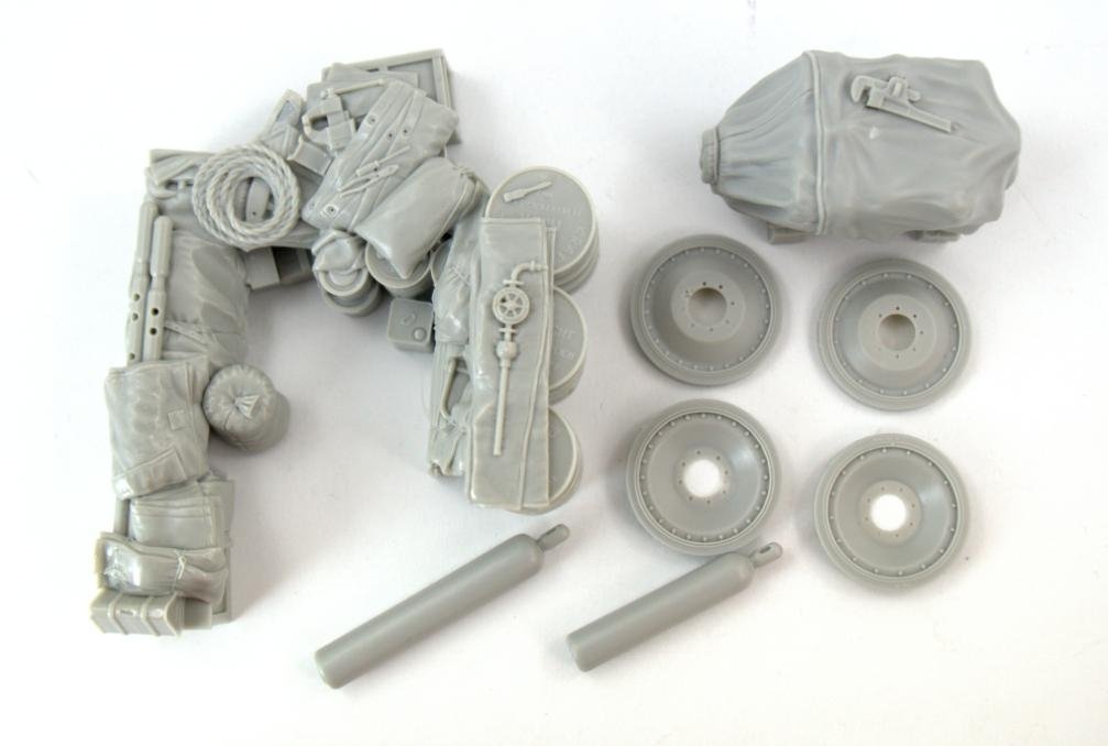 Panzer Art RE35-482 Stowage set for Sd.Kfz 9 FAMO 1/35 – zdjęcie 4