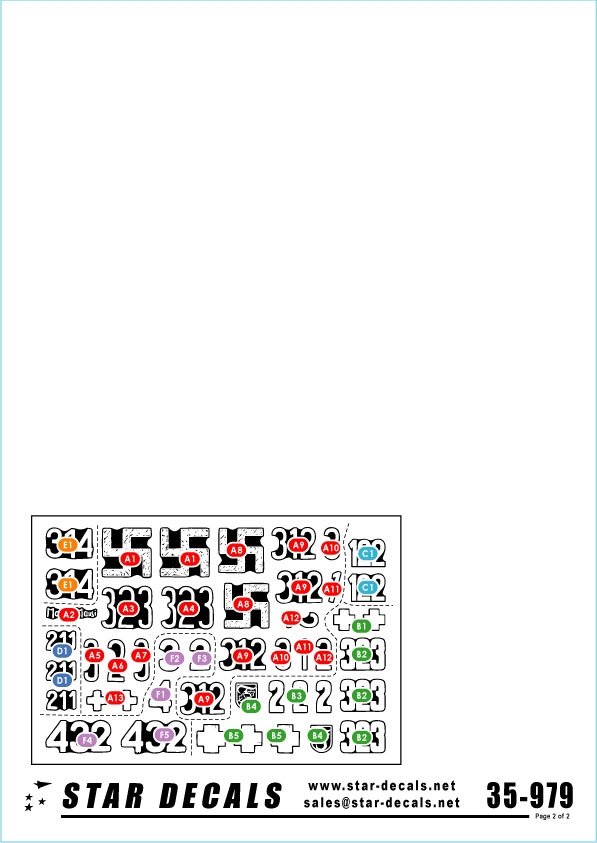 Star Decals 35-979 Battle for Berlin &amp;#39;45 3 1/35 – Bild 2