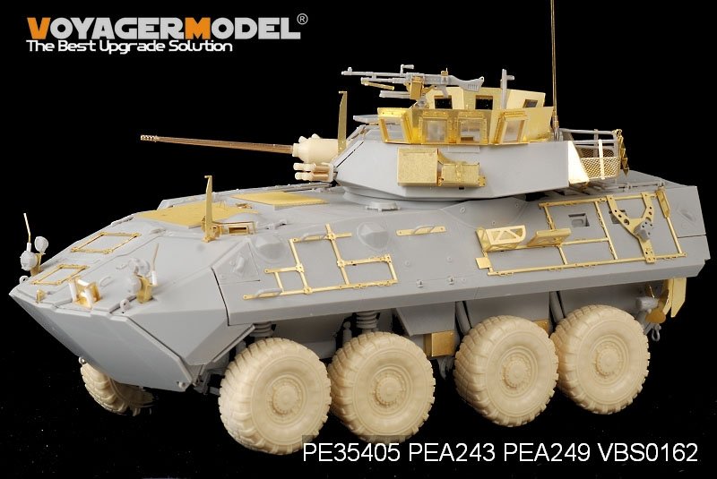 Maquette Voyager PE35405 LAV-A2 USMC moderne de base pour TRUMPETER 01521 1/35 – image 6