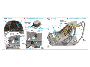 Quinta Studio QD24009 Spitfire Mk.IXc 3D-Printed &amp;amp; colored Interior on decal paper (Airfix) 1/24 – image 2
