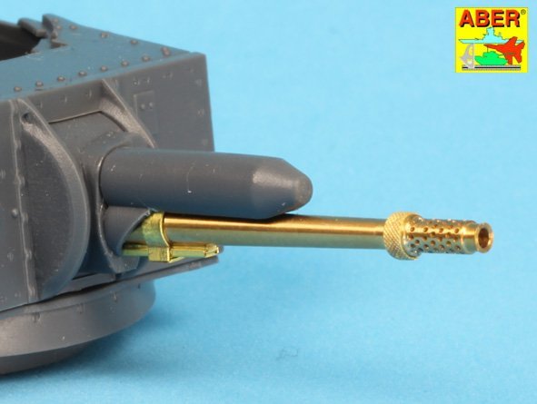 Aber 35L-108 3,7cm KwK.34(t) or vz. 34 barrel for Pz.35(t) tank 1/35 – imagen 9