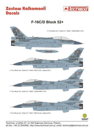 Techmod 32057 F-16C/D Block 52 1/32 – zdjęcie 2