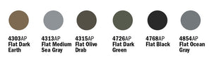 Italeri 445AP D-Day Allies Aircraft Painting 6x20ml – imagen 2