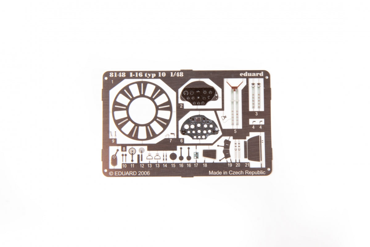 Eduard 8148 I-16 type 10 1/48 – imagen 11