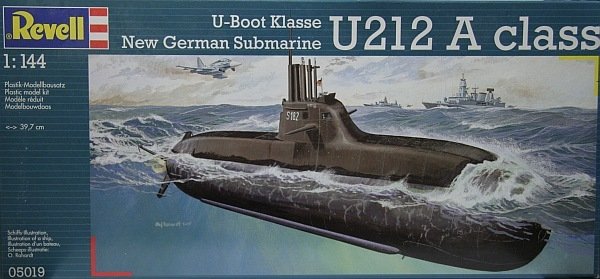 Revell 05019 U-Boot Klasse 212A 1/144