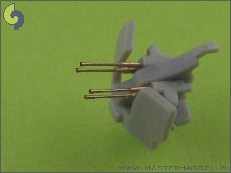Master SM-350-048 German 20mm/65 C/38 barrels (late type) (20pcs) - almost all German warships – immagine 4