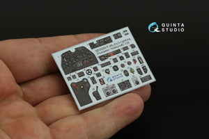 Quinta Studio QD32200 P-38L-5-LO Lightning 3D-Printed &amp;amp; coloured Interior on decal paper (Trumpeter/Hobbycraft) 1/32 – immagine 11