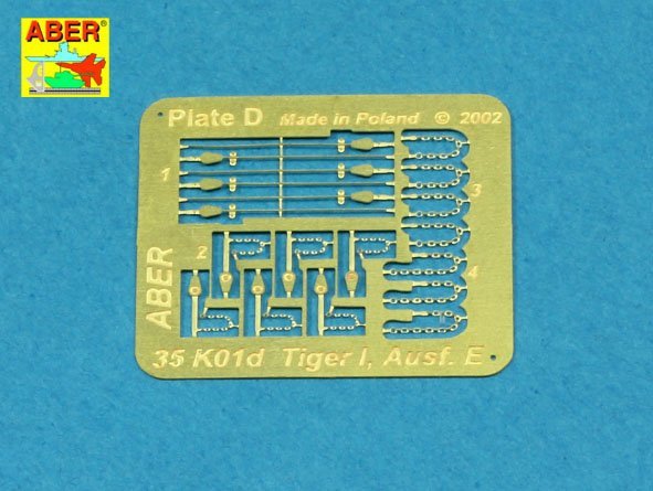 Aber 35259 Sd.Kfz.18 Pz.Kpfw.VI Ausf.E Tiger I (s.PzAbt. 501 in Tunisia) 1/35 – imagen 4