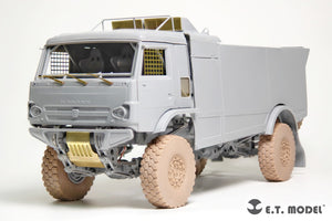 E.T. Model E35-318 KAMAZ-43509 “KAMAZ-MASTER” Truck For ZVEZDA 3657 1/35 – zdjęcie 3