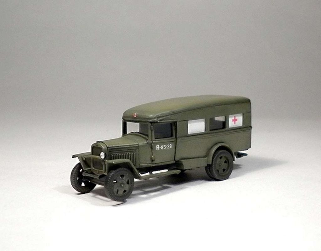 PST 72081 GAZ-55 Ambulance (m.1943) 1/72 – imagen 4