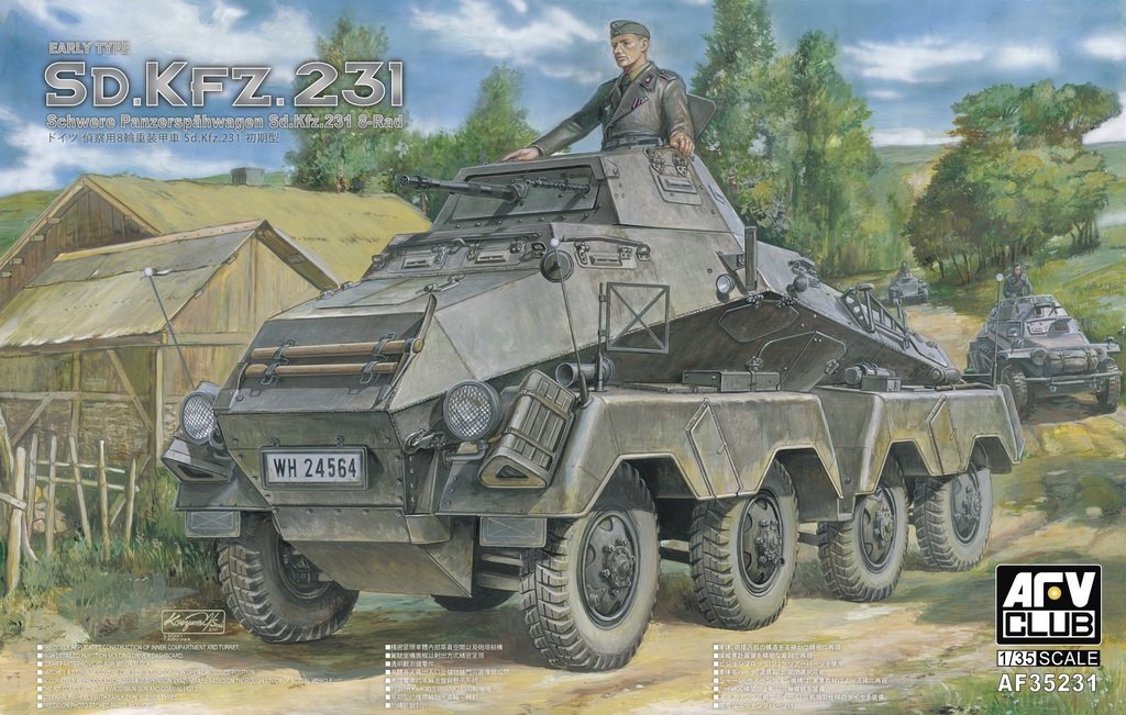 AFV Club 35231 Sd.Kfz. 231 Early Type 1/35