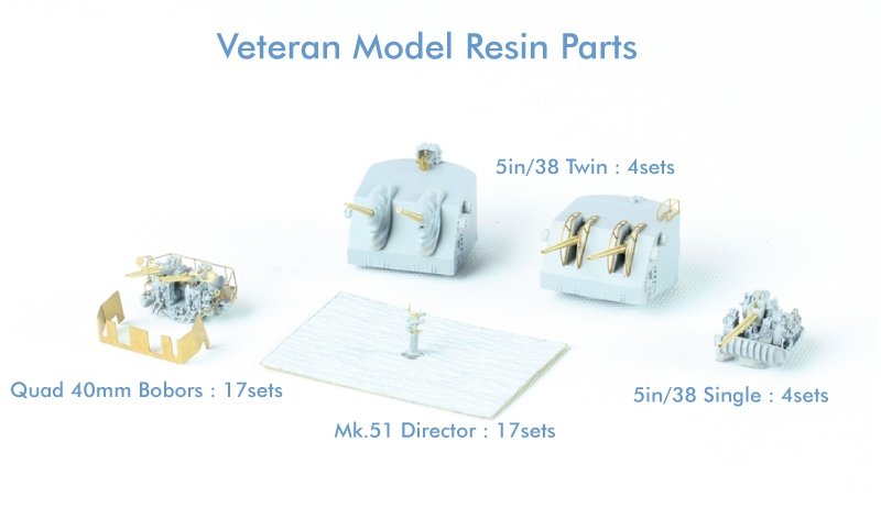 Pontos 35004F1 USS CV-10 Yorktown 1944 Detail Up Set 1/350 – zdjęcie 10