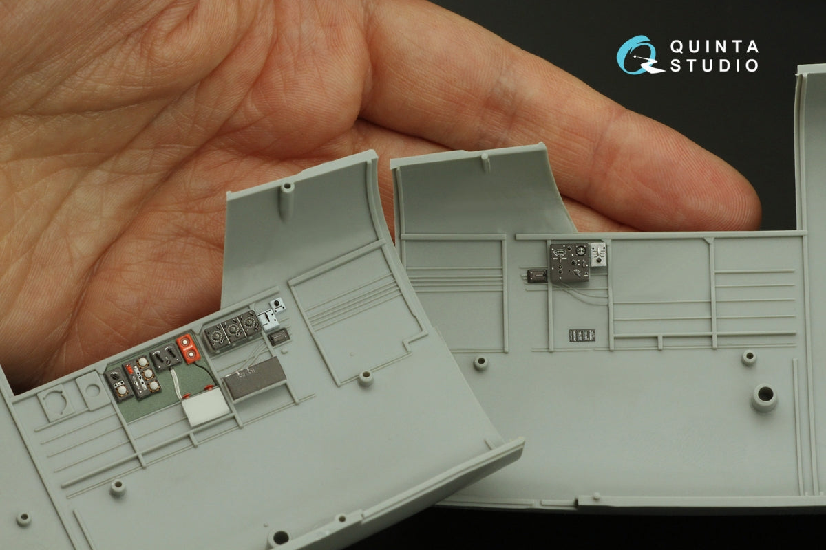 Quinta Studio QD32203 B-25J Mitchell Glass nose 3D-Printed &amp;amp; coloured Interior on decal paper (HK models) 1/32 – imagen 9