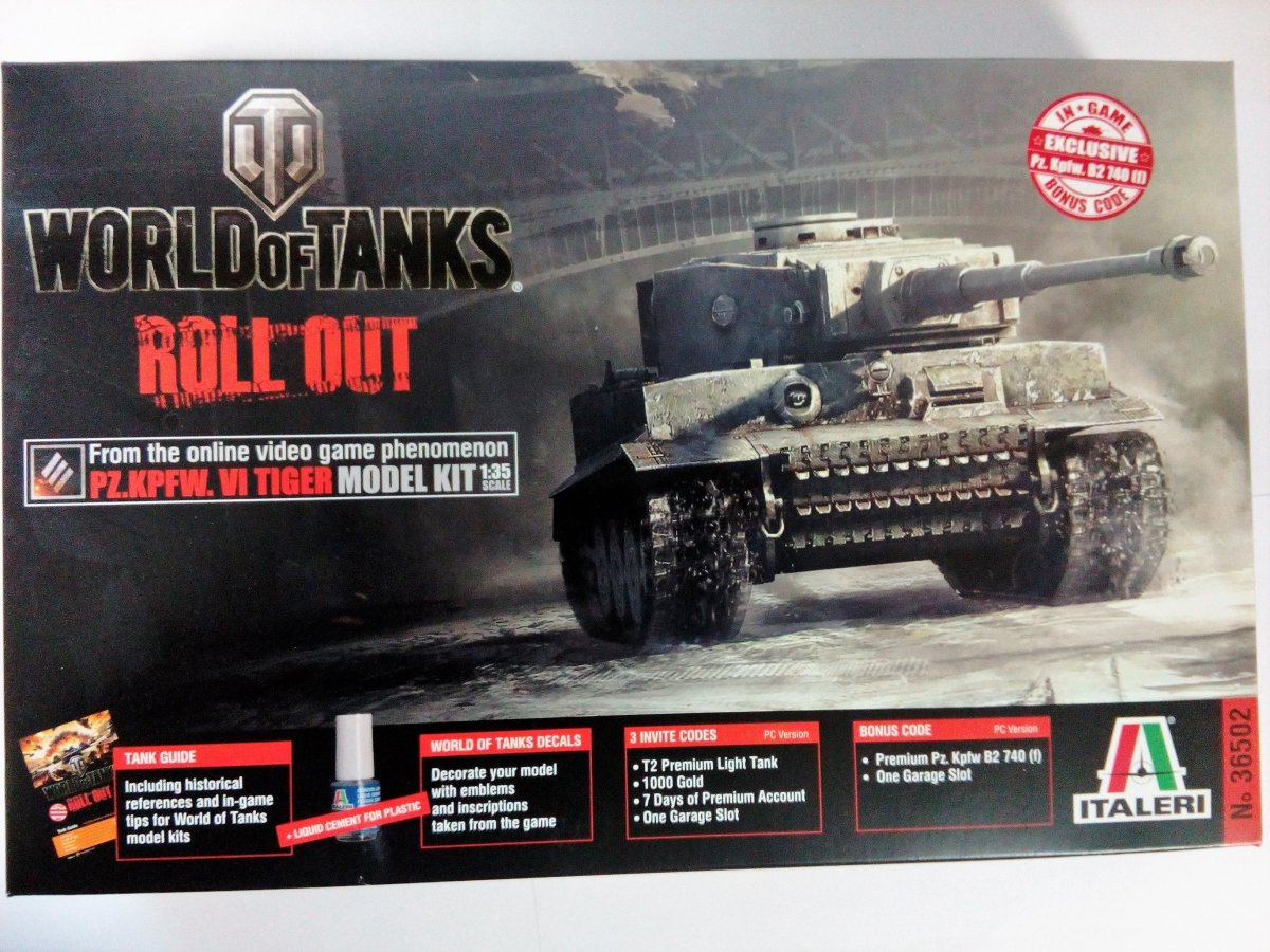 Italeri 36502 World of Tanks-Tiger – imagen 2
