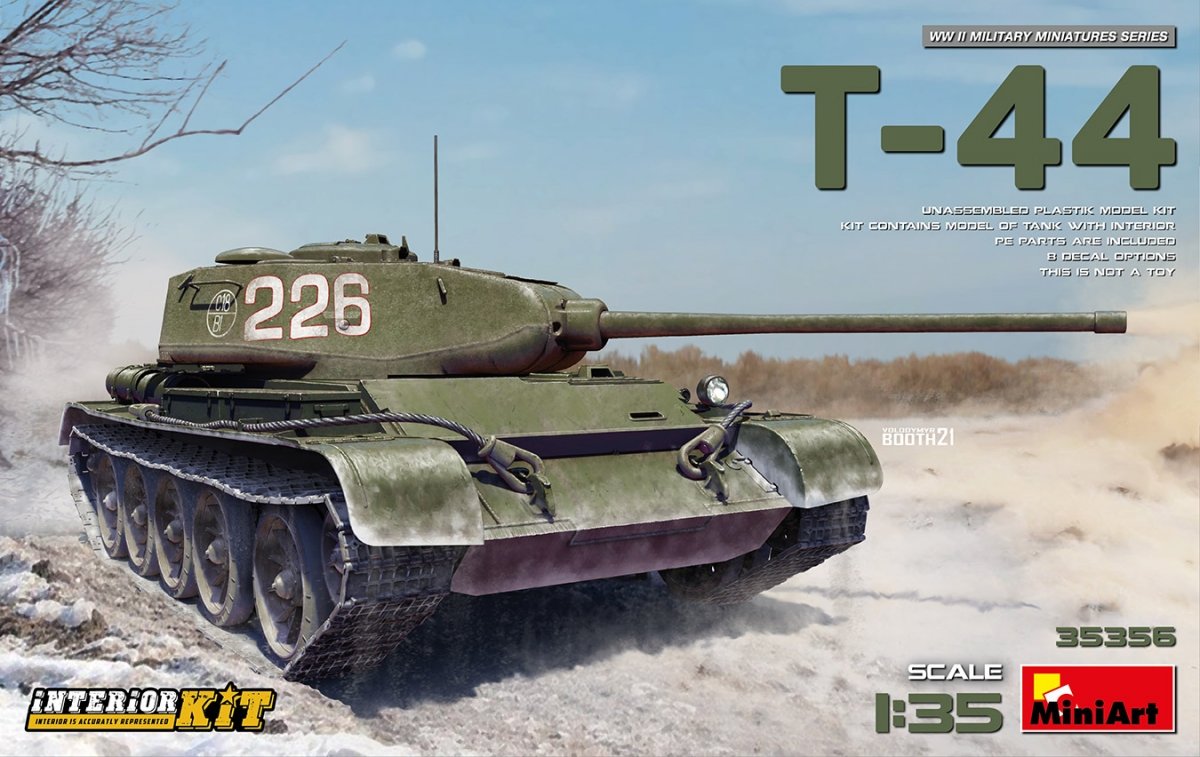 MiniArt 35356 T-44 KIT INTÉRIEUR 1/35