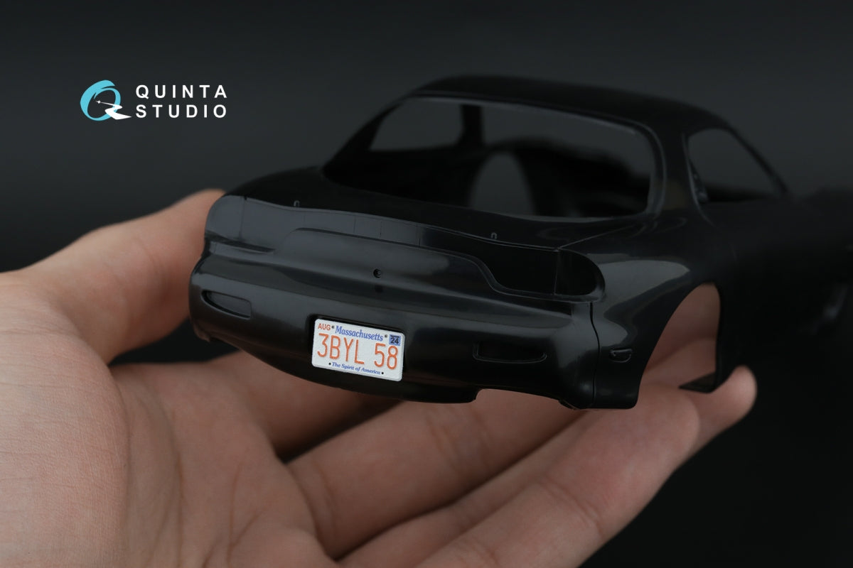 Quinta Studio QD+24015 Mazda RX-7FD 3D-Printed &amp;amp; coloured Interior on decal paper (Tamiya) (with metal sticker parts) 1/35 – zdjęcie 14