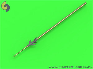 Master AM-48-120 Su-9 / Su-11 (Fishpot / Fishpot C) - Pilot Tubes and missile rails heads 1/48 – immagine 5