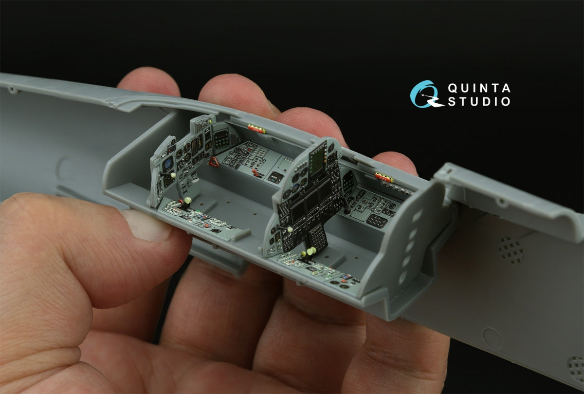 Quinta Studio QD48573 MiG-31M 3D-Printed &amp;amp; coloured Interior on decal paper (Hobby Boss) 1/48 – immagine 7