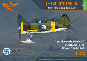 Clear Prop! CP72048 I-16 type 5 en service finlandais - Kit de démarrage 1/72 – image 5