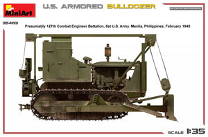 MiniArt 35403 U.S. ARMORED BULLDOZER 1/35 – immagine 7
